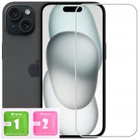 Szkło Hartowane Do Iphone 15 | 15 Pro Szybka 9H Mocne Szkiełko Glass ZeeTech