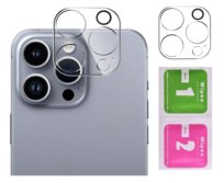 Szkło hartowane do IPHONE 16 PRO/ 16 PRO MAX na aparat ochrona obiektywu 3D