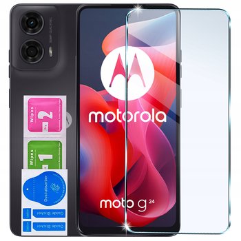 Szkło Hartowane do Motorola Moto G24 | G04 OCHRONNE SZYBKA 9H - Krainagsm