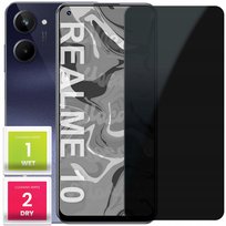 Szkło Hartowane Do Realme 10 4G Antyszpiegowskie Anti-Spy Folia 2.5D 9H