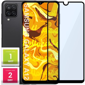 Szkło Hartowane Do Samsung Galaxy A12 / A12 5G Pełne Na Cały Ekran Folia 5D - Hello Case