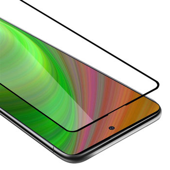 Szkło Hartowane Do Samsung Galaxy A51 4G / M40s w PRZEZROCZYSTY Z CZARNYM Folia pancerna Ochronny Tempered Glass Cadorabo - Cadorabo