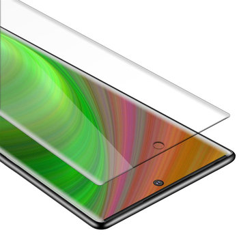 Szkło Hartowane Do Samsung Galaxy NOTE 10 PLUS w KRYSTALICZNIE PRZEZROCZYSTE Folia pancerna Ochronny Tempered Glass Cadorabo - Cadorabo