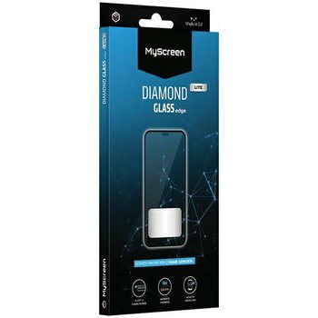 SZKŁO HARTOWANE MYSCREEN DIAMOND GLASS   EDGE LITE FG DO REALME NOTE 60/60X CZARNY/BLACK - MyScreen Protector