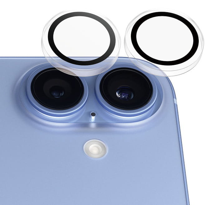 PANZERGLASS Szkło hartowane na aparat PanzerGlass Hoops Clear Edition do iPhone 16 Plus / 16