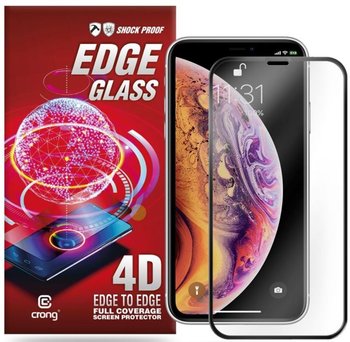 Szkło hartowane na Apple iPhone 11 Pro Max/Xs Max CRONG Edge Glass 4D Full Glue - Crong