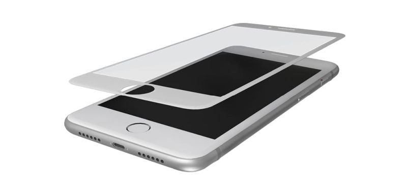 Szkło hartowane na cały ekran do Apple iPhone 8 Plus - 3mk HardGlass Max