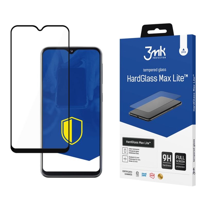 Szkło hartowane na cały ekran do Samsung Galaxy A20e - 3mk HardGlass Max Lite