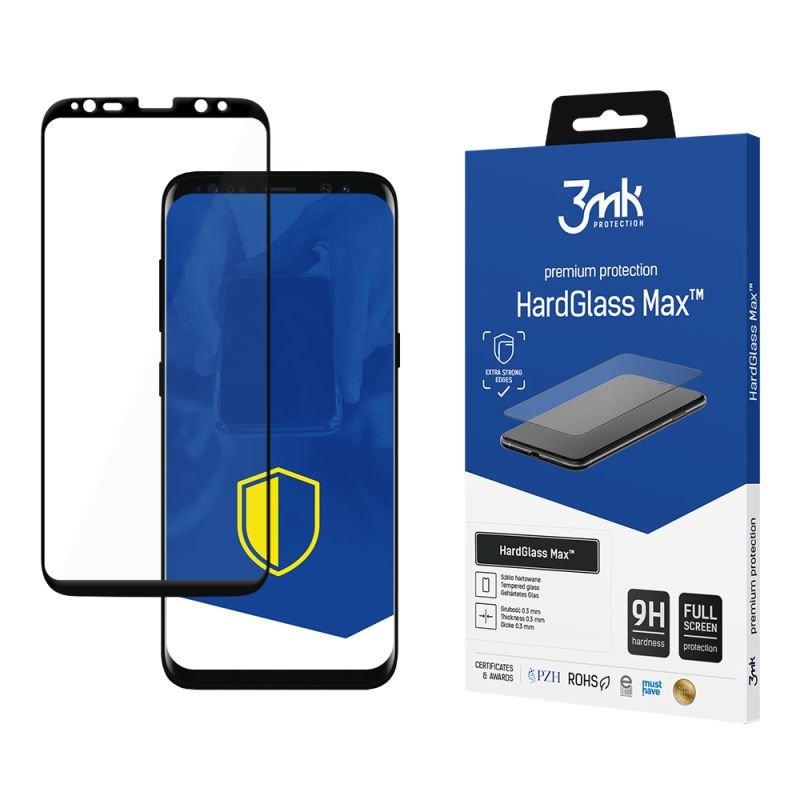 3mk Hard Glass Max -- SZKŁO HARTOWANE -- GALAXY S8