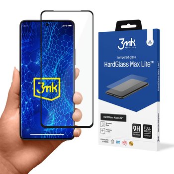 Szkło hartowane na ekran do Redmi Note 13 Pro+ - 3mk HardGlass Max Lite - brak danych