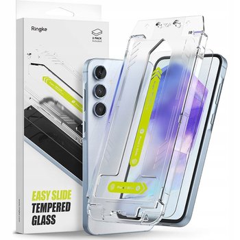 Szkło hartowane na ekran z aplikatorem Ringke Easy Slide 2-Pack do Galaxy A55 5G, 2 sztuki - Ringke