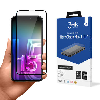 Szkło hartowane na iPhone 15 3mk HG Max Lite - 3MK