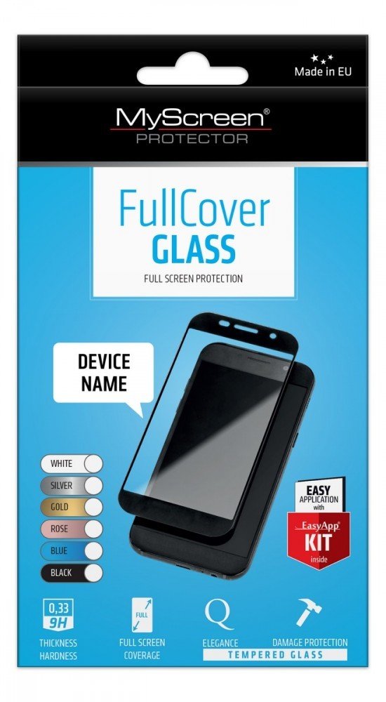 Szkło hartowane na LG K10 2017 MYSCREEN PROTECTOR FullCover