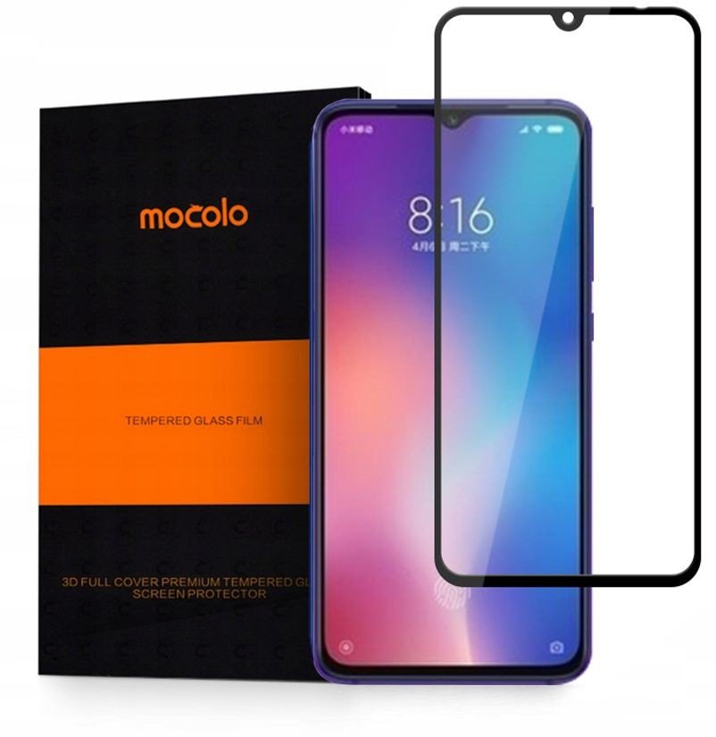 Szkło hartowane na Xiaomi Mi 9 MOCOLO TG+Full Glue