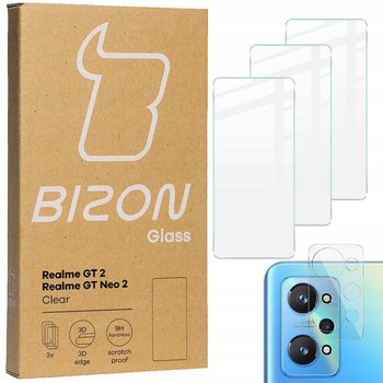 Szkło Hartowane +Obiektyw Bizon Do Realme Gt2 - Bizon
