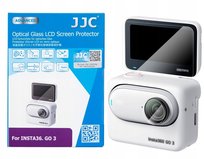 Szkło Hartowane Osłona Na Obiektyw + Na Ekran Lcd Do Insta360 Go3 / Go 3 / Jjc / Gsp-go3