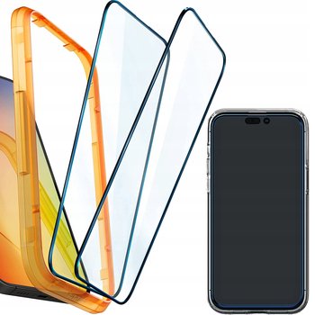 Szkło hartowane Spigen Glas tR Align Master do iPhone 14 Pro z zestawem aplikacyjnym 2-pack AGL05216 - Spigen