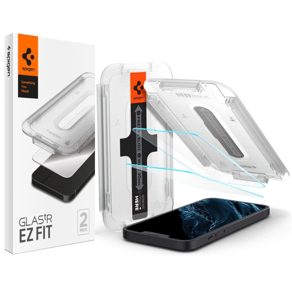 SZKŁO HARTOWANE SPIGEN GLAS.TR ”EZ FIT” 2-PACK IPHONE 13 / 13 PRO-Zdjęcie-0