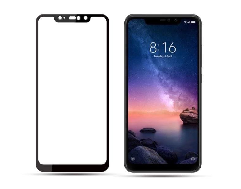SZKŁO HARTOWANE XIAOMI REDMI NOTE 6 PRO Na CAŁY EKRAN 5D