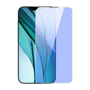 Szkło Hartowane Z Powłoką Przeciwpyłową I Filtrem Światła Niebieskiego 0.3Mm Baseus Crystal Do Iphone 14 Plus/ 13 Pro Max (2Szt) - Inny producent