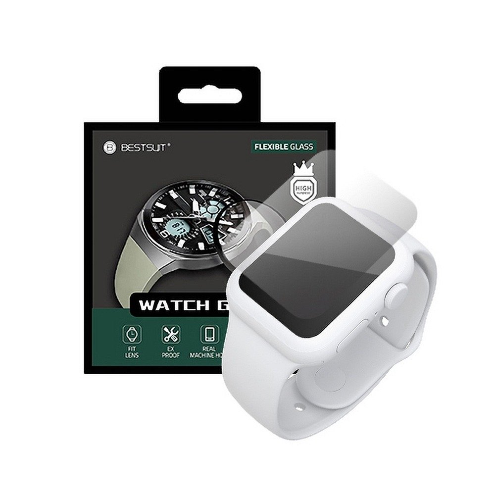 Фото - Чохол і плівка для смартгодинників BESTSUIT Szkło hybrydowe  Flexible do Apple Watch series 7-41mm 