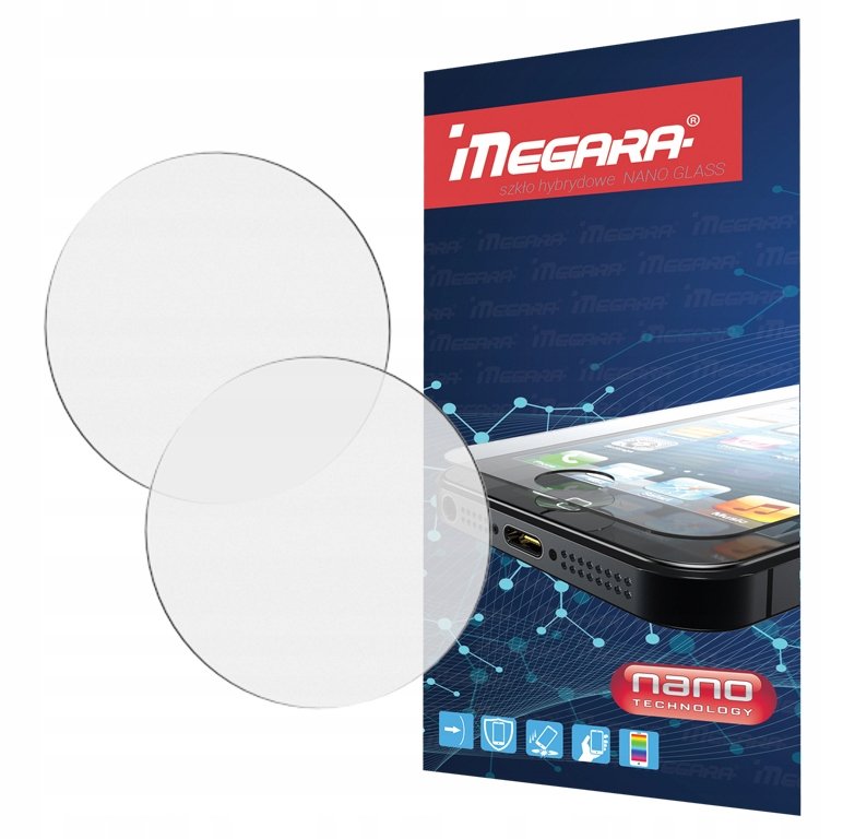Megara Szkło hybrydowe do Garmin FENIX 7 / Pro / Solar 47mm