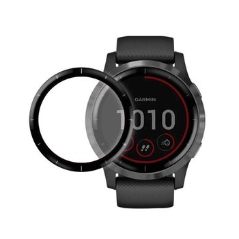 Szkło Hybrydowe Full Glue 5D Do Garmin Vivoactive 4 Czarny - Bestphone