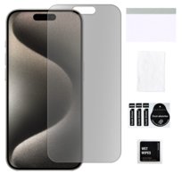 Szkło hybrydowe matowe do IPHONE 15 PRO szybka ochronna na ekran 9H MARTECH