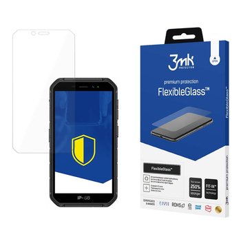 Szkło hybrydowe na ekran do Ulefone Armor X7 Pro - 3mk FlexibleGlass - 3MK