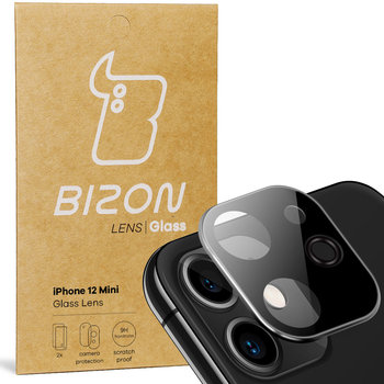 Szkło na obiektyw do iPhone 12 Mini, Bizon Lens - Bizon