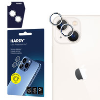 Szkło na obiektyw do iPhone 14/14 Plus - HARDY Lens Protection Pro Silver