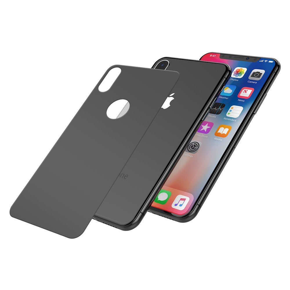 Szkło na tył urządzenia JCPAL Armor 3D na Apple iPhone X