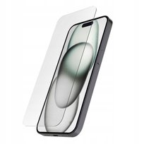 Szkło ochronne Hama do iPhone 15 z ramką montażową