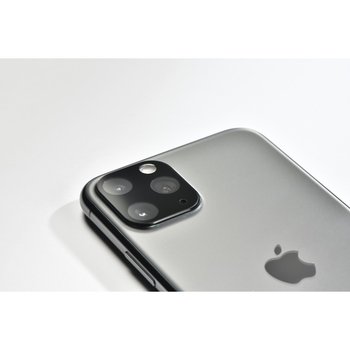 Szkło ochronne na aparat do telefonu Apple iPhone 11, czarne - Hama