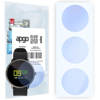 Szkło ochronne na ekran Hybrydowe 9H zamiennik hartowanego do Acme SW101 - apgo Hybrid Smartwatch Protection Ochrona na ekran smartwatcha - apgo