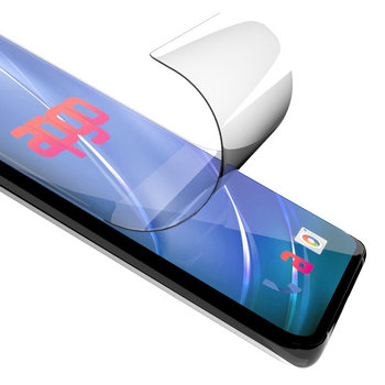 Szkło ochronne na ekran Hybrydowe 9H zamiennik hartowanego do Apple iPhone 12 Pro Max - apgo PRO Flexible Hybrid Glass nie pękające - apgo