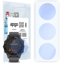 Szkło ochronne na ekran Hybrydowe 9H zamiennik hartowanego do Garmin Fenix 6S Pro Solar - apgo Hybrid Smartwatch Protection Ochrona na ekran...