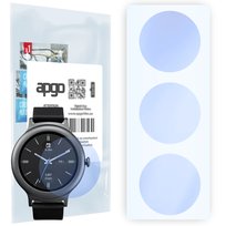 Szkło ochronne na ekran Hybrydowe 9H zamiennik hartowanego do LG Watch Style - apgo Hybrid Smartwatch Protection Ochrona na ekran smartwatcha