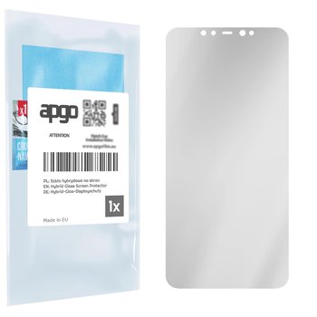 Szkło ochronne na ekran Hybrydowe Matowe E-Papier 9H zamiennik hartowanego do Xiaomi Mi 8 - apgo Matte Flexible Hybrid Glass nie pękające - apgo