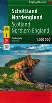 Szkocja, Północna Anglia. Mapa Samochodowo-turystyczna 1:400 000 Opracowanie zbiorowe