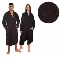 SZLAFROK Brązowy 4XL XXXXL DUŻE Rozmiary Szlafroków 100% Bawełniane chłonne