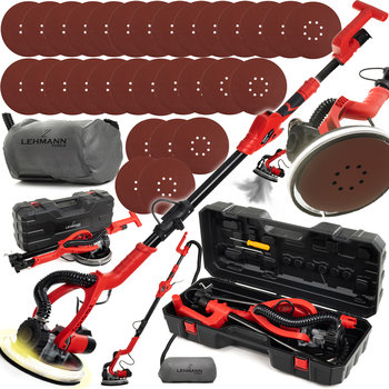 SZLIFIERKA DO GIPSU ŻYRAFA GŁADZI TYNKÓW TYNKU LED Z WYSIĘGNIKIEM LEHMANN - LEHMANN