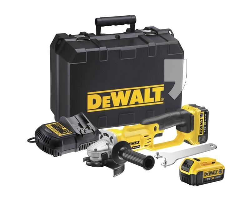 Szlifierka kątowa akumulatorowa DEWALT DCG412M2-QW