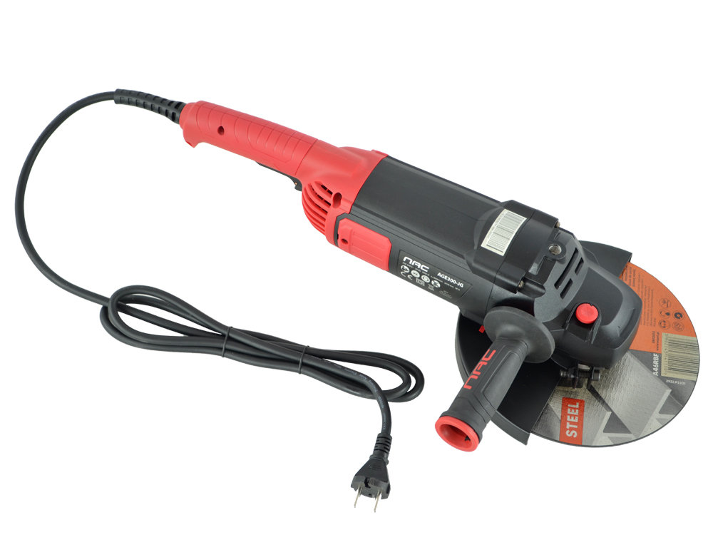 Szlifierka Kątowa Nac AGE300-JG Soft Start 230mm moc 3000W 6600 obr./min