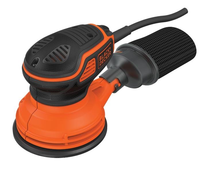 Szlifierka mimośrodowa BLACK&DECKER KA199, 125 mm