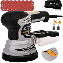 Szlifierka Mimośrodowa Oscylacyjna Elektryczna 125mm Regulacja 16x Papier