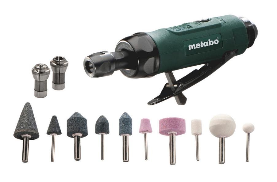 Szlifierka pneumatyczna METABO dg 25 set, 6,2 bar 604116500