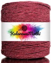 Sznurek Bawełniany do Makramy BORDOWY 200m 3mm