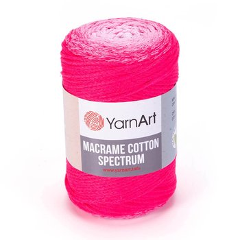 Sznurek do makramy pleciony cieniowany YarnArt Macrame Spectrum nr 1311 róż - YarnArt