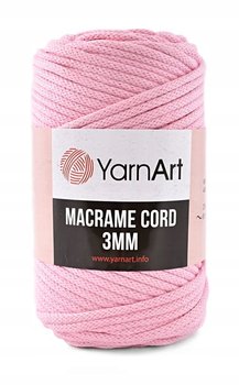 Sznurek YarnArt Macrame Cord 3 mm - 762 róż - YarnArt